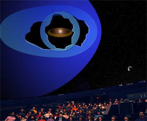 Initial Concept Illustration for IBEX Planetarium Show